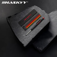 Carica l'immagine nel visualizzatore di Gallery, HASKYY Set di matite da falegname per segnare fori profondi, include mine e temperamatite, matita per legno, metallo, pi