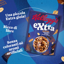 Carica l'immagine nel visualizzatore di Gallery, Kellogg's Extra Granola Cereali Cioccolato al Latte 375g