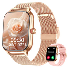 Carica l'immagine nel visualizzatore di Gallery, LODIMEKE Smartwatch Pressione Sanguigna e Chiamate, 1.96" Orologio Uomo Donna Fitness con Cardio Contapassi Sonno, 100+ 