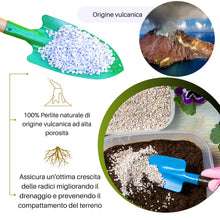 Carica l'immagine nel visualizzatore di Gallery, GebEarth® | Perlite per Piante in Vaso 3L | Pezzatura 2-6 mm | Migliora il Drenaggio dell’acqua | Perlite Espansa ideale