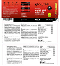 Carica l'immagine nel visualizzatore di Gallery, Aminoacidi Essenziali - Complesso ad Alto Dosaggio - 270 Compresse, 12 Aminoacidi (6.470 mg) - EAA Amino 8 + L Arginina,