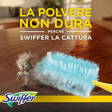 Carica l'immagine nel visualizzatore di Gallery, Swiffer Duster, Starter Kit Manico + 13 Piumini Catturapolvere