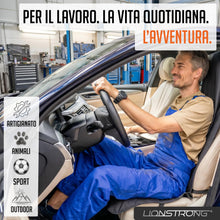 Carica l'immagine nel visualizzatore di Gallery, LIONSTRONG® Coprisedili anteriori [IMPERMEABILE] - Poliestere