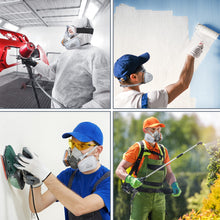 Carica l'immagine nel visualizzatore di Gallery, AirGearPro M-500 A1P2 Maschera Antigas Antipolvere Riutilizzabile