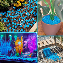 Carica l'immagine nel visualizzatore di Gallery, clleylise Pietre Luminose da Giardino,300 Pezzi di Sassi da Giardino,Pietre per Decorativi per Vasi,Pietre per Acquari,P