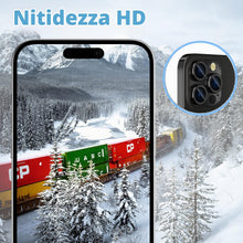 Carica l'immagine nel visualizzatore di Gallery, imluckies Pellicola Fotocamera Compatibile con iPhone 14 Pro / 14 Pro Max, AR+AF Vetro Temperato Protezione Fotocamera, 