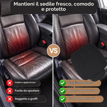 Carica l'immagine nel visualizzatore di Gallery, Cuscino Sedile Auto Anteriore Cuscini Sedili Anteriori Universale Protezione Sedili Auto Antiscivolo e Traspirante 60×40