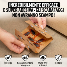 Carica l'immagine nel visualizzatore di Gallery, Super Ninja Trappole per Scarafaggi e Blatte da Interno, 12 Pezzi