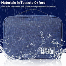 Carica l'immagine nel visualizzatore di Gallery, AiQInu Organizer Cavi Borsa da Viaggio Organizzatore Cavi Resistente All'acqua Portatile Porta Cavi Organizer per Caricatore, Chiavetta USB, Auricolare, Power Bank, Hard Disk, Scheda SD