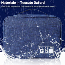 Carica l'immagine nel visualizzatore di Gallery, AiQInu Organizer Cavi Borsa da Viaggio Organizzatore Cavi Resistente All'acqua Portatile Porta Cavi Organizer per Carica