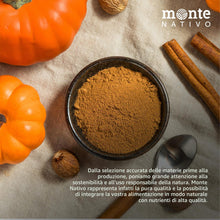 Carica l'immagine nel visualizzatore di Gallery, Pumpkin Spice Monte Nativo (250 g) – Zucca Spezia – Ideale per il latte Pumpkin Spice – Condimenti delicatamente essicca