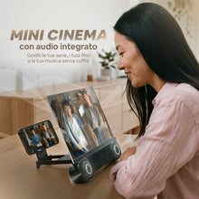 Carica l'immagine nel visualizzatore di Gallery, Lente Ingrandimento Smartphone 16'' con Altoparlanti Bluetooth
