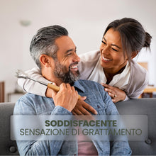Carica l'immagine nel visualizzatore di Gallery, BAMBUA Manina Grattaschiena Allungabile - (Include 5 Accessori) Manico in Bambù - Per Sensazioni di Grattamento Soddisfa