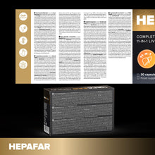 Carica l'immagine nel visualizzatore di Gallery, Sensilab Hepafar Gold Premium, 30 capsule