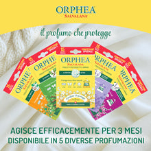 Carica l'immagine nel visualizzatore di Gallery, Orphea Salvalana, Foglietti per Cassetti e Armadi, Protegge Lana e Vestiti Tutta la Stagione, Profumo di Lavanda, agisce