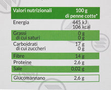 Carica l'immagine nel visualizzatore di Gallery, Zenpasta Penne Rigate con Farina di Konjac - Farina Konjac ad Alto Contenuto di Fibre e Basso Contenuto Calorico - Suppo