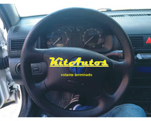 Carica l'immagine nel visualizzatore di Gallery, KITAUTOS KIT RINNOVO VOLANTE DI PELLE E PÑLASTICO NERO.