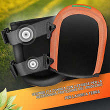 Carica l'immagine nel visualizzatore di Gallery, GRÜNTEK Ginocchiere da Lavoro e Giardinaggio Professionali Morbide SOFT GEL a 2 bande. Ginocchiere Giardinaggio, Piastre