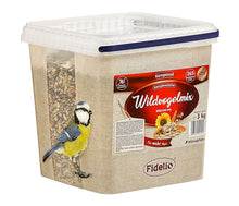 Carica l'immagine nel visualizzatore di Gallery, Fidelio, mangime per uccelli selvatici, mix di uccelli selvatici, per tutto l'anno, ricco di proteine/energia, mangime p