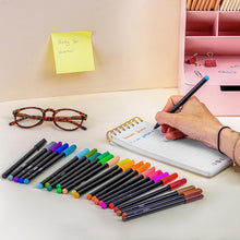 Carica l'immagine nel visualizzatore di Gallery, BIC Intensity Up, Set Disegno &amp; Scrittura a Colori, Pennarelli Punta Media (0,8mm) per Libri da Colorare, Disegno e Appunti, Set da 24 Unità, Cancelleria Scuola