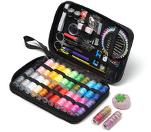 Carica l'immagine nel visualizzatore di Gallery, VIOLA, Zig Zag Kit Cucito Premium, 178 Accessori per Cucire, Set Cucito da Viaggio Completo, Astuccio per Orlo e Rammend