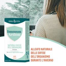 Carica l'immagine nel visualizzatore di Gallery, ERBA VITA Immun Action Capsule integratore alimentare a base di Echinacea, Tabebuia e Uncaria che supportano le naturali