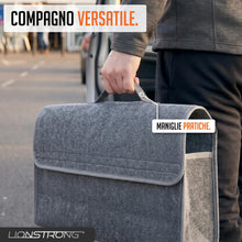Carica l'immagine nel visualizzatore di Gallery, LIONSTRONG® Bagagliaio Auto [FELTRO DI ALTA QUALITÀ] - grigio, grande