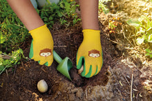 Carica l'immagine nel visualizzatore di Gallery, Spontex Guanti da giardino Nano da giardino per bambini, ideali per giocare e lavorare in giardino, con rivestimento in 