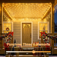 Carica l'immagine nel visualizzatore di Gallery, HeiPard Rete Luminosa 208 LED Verde Esterno 2,5x2m IP67 8 Modi Timer