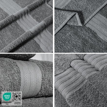 Carica l'immagine nel visualizzatore di Gallery, nice homeit - Set 6 Lavette 30x30 cm – Mini Asciugamani viso e ospiti 100% cotone ad anello – Morbide, Assorbenti, Lavab