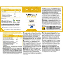 Carica l'immagine nel visualizzatore di Gallery, Omega 3 Olio di Pesce Complex 2000 mg - EPA E DHA 1257mg