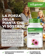 Carica l'immagine nel visualizzatore di Gallery, vit4ever Echinacea 500 mg - 365 Compresse vegane