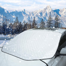 Carica l'immagine nel visualizzatore di Gallery, Copri Parabrezza Auto Ghiaccio Inverno Pieghevole con Sacchetto di Stoccaggio Anti Neve, Ghiaccio, Brina, Polvere, Antig