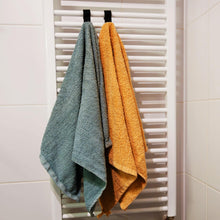 Carica l'immagine nel visualizzatore di Gallery, Sillar Ganci per termoarredo neri 8 pezzi – ganci scaldasalviette bagno senza forare, appendini termoarredo bagno, ganci