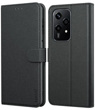 Carica l'immagine nel visualizzatore di Gallery, Cover per Honor 200 Lite, Custodia a portafoglio in Pelle PU Premium [Magnetica a Scatto] [Funzione Stand] per Honor 200