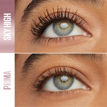 Carica l'immagine nel visualizzatore di Gallery, Maybelline New York Mascara Ciglia Sensazionali Sky High, Volume Intenso e Lunghezza Senza Limiti, Ciglia Leggere, Defin