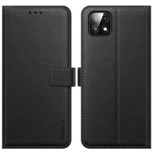 Carica l'immagine nel visualizzatore di Gallery, Ganbary Cover compatibile con Samsung Galaxy A22 5G (Non per A22 4G), Premium Pelle PU Portafoglio Flip Libro Custodia p
