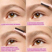 Carica l'immagine nel visualizzatore di Gallery, essence brow lift &amp; freeze fissante sopracciglia lunga durata (7 ml)