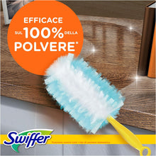 Carica l'immagine nel visualizzatore di Gallery, Swiffer Duster, Starter Kit Manico + 13 Piumini Catturapolvere