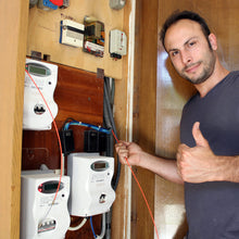 Carica l'immagine nel visualizzatore di Gallery, Sonda Passacavi Elettrici professionale 3.6 mm . Molla, Guida, Pilota