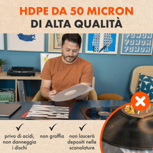 Carica l'immagine nel visualizzatore di Gallery, SPINCARE Dynamic 50x Buste Interne Antistatiche per Vinili 33 Giri