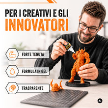 Carica l'immagine nel visualizzatore di Gallery, Colla Istantanea Stampa 3D Gel 50 g - Colla Filamento PLA ABS PETG TPU