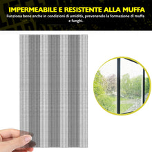 Carica l'immagine nel visualizzatore di Gallery, Nastro Adesivo Nero per Riparazione Zanzariere - Extra Resistente Nero - 10cm x 150cm per Zanzariere e Zanzariere Antiza