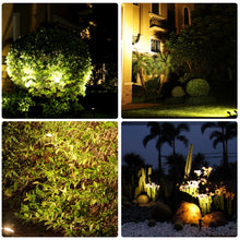 Carica l'immagine nel visualizzatore di Gallery, T-SUNUS Faretti Solari da Giardino, Luci Solari Esterno Giardino IP65 impermeabile 2 Livelli di Luminosità per auto ON/O