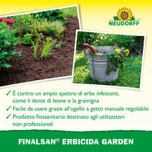 Carica l'immagine nel visualizzatore di Gallery, Neudorff Finalsan Erbicida Garden Pronto Uso Pronto – Diserbante totale contro erbacce, erbe, alghe e muschi. Visibilmen