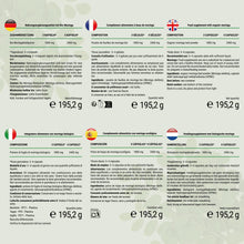 Carica l'immagine nel visualizzatore di Gallery, Moringa Capsule Biologica, 2400 mg per Dose - 270 capsule di Moringa Oleifera in polvere - Fonte di Vitamine, Minerali e
