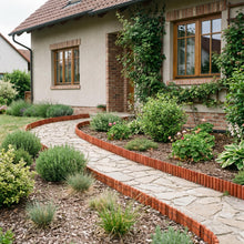 Carica l'immagine nel visualizzatore di Gallery, 120 cm x 30 cm Recinzione da Esterno Bassa e Lunga Staccionata per Giardino Recinzione Confine da Sequoia, Resistenza ne