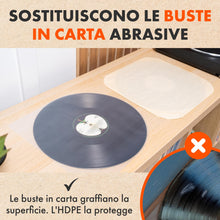 Carica l'immagine nel visualizzatore di Gallery, SPINCARE Dynamic 50x Buste Interne Antistatiche per Vinili 33 Giri