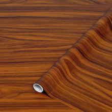 Carica l'immagine nel visualizzatore di Gallery, d-c-fix pellicola adesiva per mobili – Noce Oro 90 cm x 2,1 m