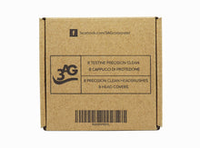 Carica l'immagine nel visualizzatore di Gallery, 8 Testine di Ricambio Compatibili Precision Clean Generiche 3AG + 8 Copritestine di Protezione Igienici per spazzolino e
